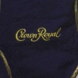 40 PURPLE CROWN ROYAL BAGS USED FOR CRAFTING